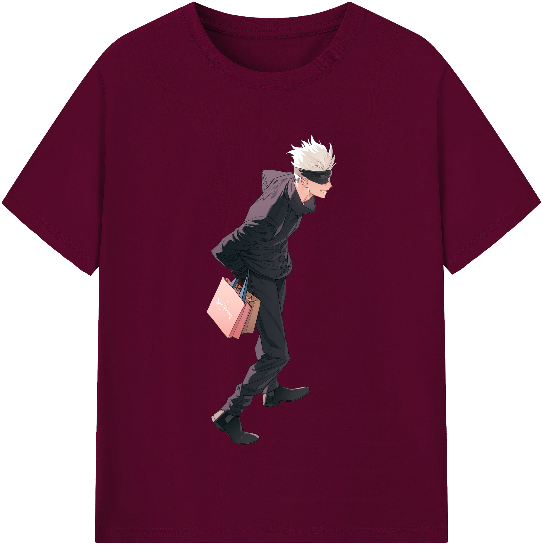 （画像用） 呪術廻戦 Jujutsu Kaisen レディースカジュアルプリントTシャツ（綿100％）